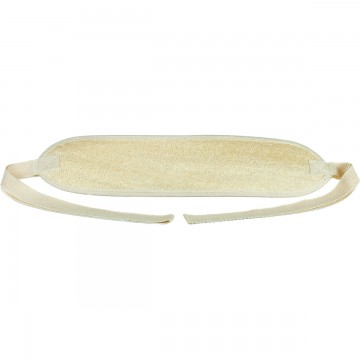 Large Oblong Loofah Back Scrubber and Shower Strap