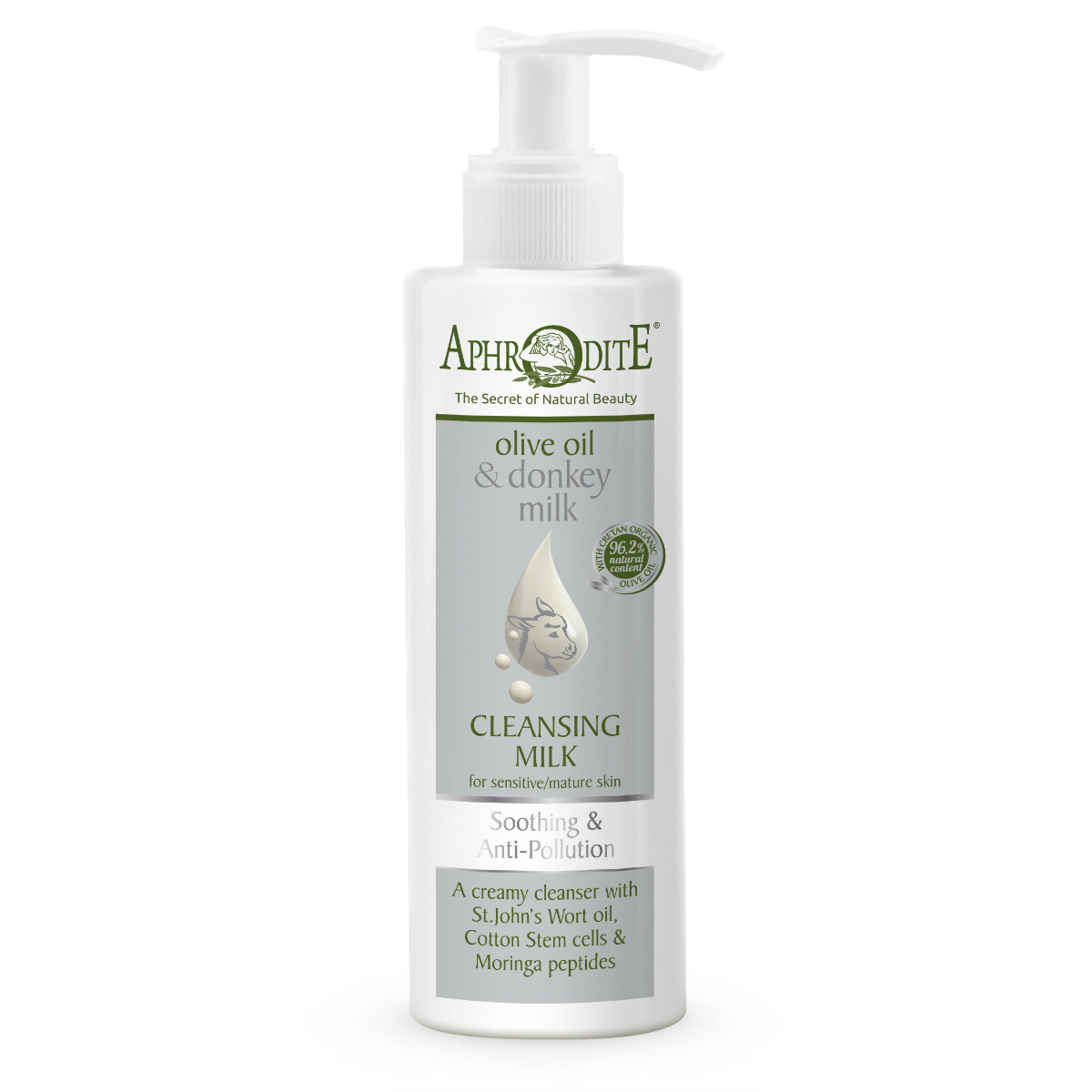 Aphrodite Donkey Milk Soothing and Anti-Pollution Cleansing Milk