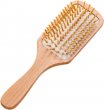 Medium Natural Wood Paddle Hair Brush