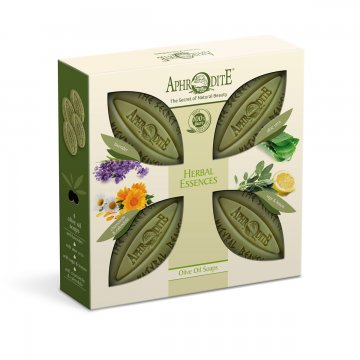 Soap Set 4 Pack Herbal Essences - Green