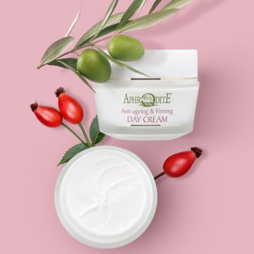 Aphrodite Anti-ageing & Firming Day Cream with rosehips