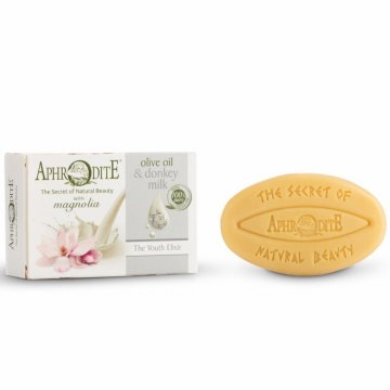 Aphrodite Olive Oil & Donkey Milk Soap with Magnolia Scent