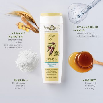 Aphrodite Moisture & Shine Shampoo Key Ingredients