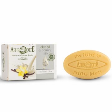        Olive Oil & Donkey Milk Soap with Vanilla Scent