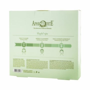 Aphrodite Face Care Mattifying & Pore Control Gift Set Ingredients
