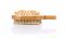 Bamboo Dual Head Bath Brush and Massager head close up